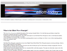 Tablet Screenshot of elliott-today.com